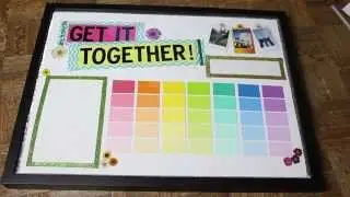 DIY WALL CALENDAR | 2GLBB
