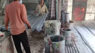 fiber sheet kating