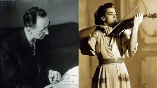GINETTE NEVEU. Ludwig Beethoven - Violin Concerto in D, Op.61 [Sudwestfunk Orkester, H.Rosbaud] 1949