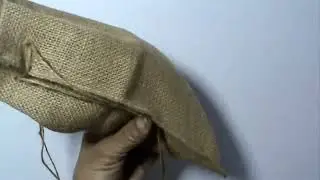 Burlap Hessian Jute Drawstring Bags