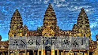 Angkor Wat Temple / Cambodia 4K / Cinematic Drone Footage.