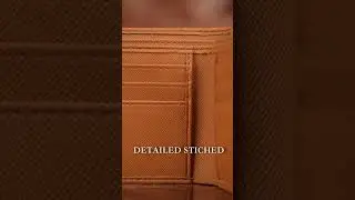 CROSS Prime Vegan Leather Bi-Fold Coin Wallet- Tan Brown #wallet #leather #branded