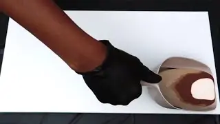 Fluid Art | Acrylic Pouring | Dustpan Technique