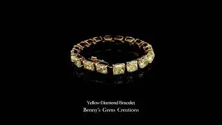 Yellow Diamond Bracelet