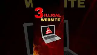 3 Illegal Websites Everyone Should Know About ⚠️☠️  #shorts #tech #tranding