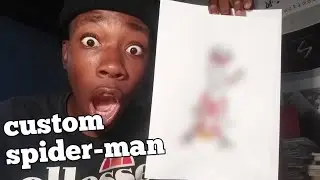 drawing my made up Spider-Man/hyper spider