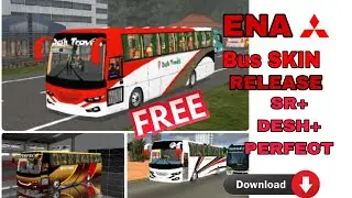 Ena Fuso SR Travels + Desh Travels + Perfect Travels   Bus skin Download NOW 😍😍😍😍