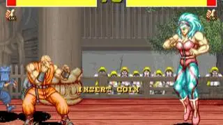 Power Instinct (Atlus 1993)  Attract Mode 60fps