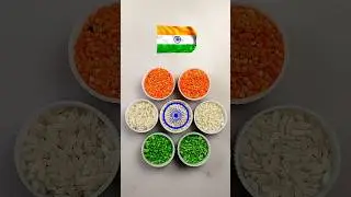 &ldquo;India Flag Rice Art 🇮🇳 | Amazing Tiranga Food Art Creativity&rdquo;#art #shorts