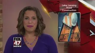Construction alert for Lake Lansing Road