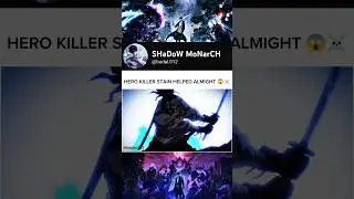 HERO KILLER STAIN HELPED ALMIGHT 😱☠️ #mha #myheroacademia #anime #shorts #amv #bnha