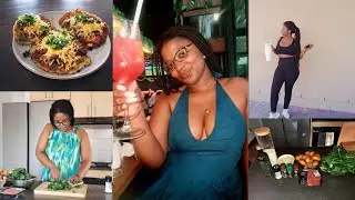 #vlog - spend a couple of days with me| workout| cook| groceryhaul| Friday night out. 