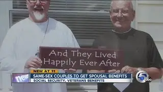 Local man gets spousal benefits after same-sex marriage ruling