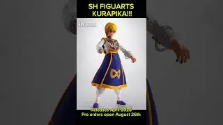 WE ARE GETTING AN SH FIGUARTS KURAPIKA!!!! #shfiguarts #hunterxhunter #kurpika #anime #actionfigures