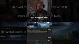 Day 2 - World Runes - Community Driven World Building Project