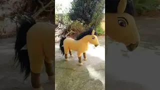 Unboxing SPIRIT Stallion of the Cimarron Jemini Articulated Plush ✨ #shorts #plush #jemini #spirit