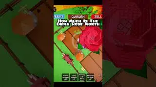 How Much Is The Briar Rose Worth? #gag #roblox #shorts #trending
