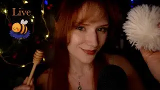 ASMR🥰Spit painting,Invisible slime,Kisses,Light,Inaudible whisper,Chocolate melt,Coconut☔️Fluffy💆‍♀️