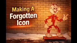 I Built a Vintage Reddy Kilowatt Sign by Hand | Old-School Sign Making