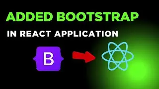How to Add Bootstrap to a React Project #react #bootstrap #programming #coding #youtube