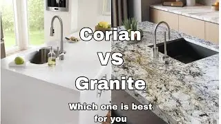Corian Vs Granite Kitchen Countertop I Pakistan / Indian Kitchen I Solid Surface Corian