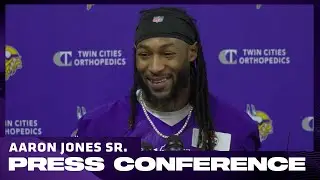 Aaron Jones on Preparing for Cowboys in Week 15, Continuing Run Game Success, J.J. McCarthy & More