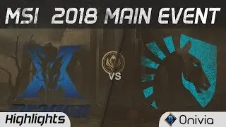 KZ vs TL Highlights Game 1 MSI 2018 Main Event KingZone DragonX vs Team Liquid by Onivia