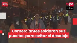 R&iacute;mac: comerciantes del mercado Uniflor denuncian desalojo irregular