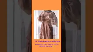 model&nbsp;gamis polos&nbsp;untuk&nbsp;kondangan Gamis Syar'i #short #Dressmuslim #GamisSyar'i #katalogracunshopee