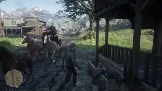 RDR2 angry fish guy