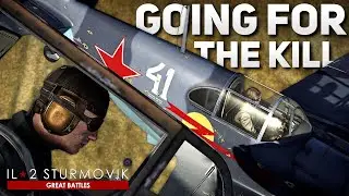 Close Quarters Air Combat | Bf-109 F4 over Stalingrad | Il-2 Sturmovik VR