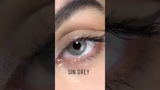 TTDeye Colored Contacts Closeup Review on dark brown eyes