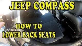 Jeep Compass Как опустить задние сиденья
