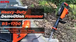 BISON TIPS How To Use Electric Heauy-Duty Demolition Hammer