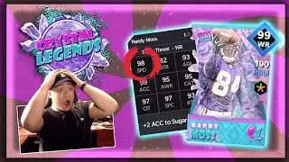 Madden Mobile 21 CRYSTAL LEGENDS ARE HERE!! 99 OVR GOD CARDS!!