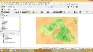NDVI calculation with QGIS. How to add location map in layout- &Upsilon;&pi;&omicron;&lambda;&omicron;&gamma;&iota;&sigma;&mu;ό&sigmaf; NDVI &mu;&epsilon; &tau;&omicron; QGIS.