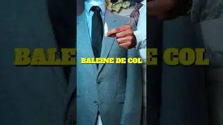Comment garder vos cols de chemise droit  #modemasculine #elegance #baleinedecol #collarstay