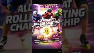 all Gujarat Roller Skating Championship 2026 #rollerskating #roadskating #foryou