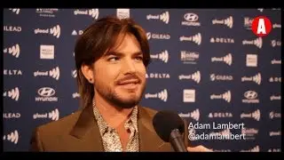 The Advocate entrevista Adam Lambert no Red Carpet do GLAAD 2019 &ndash; 28/03/19 - legendado