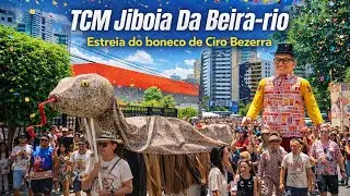 TCM A Jiboia da Beira-rio ( Estreia do boneco gigante de Ciro Bezerra  ) Prévias de Carnaval 