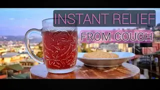 How to Make RED TEA to RELIEVE from COUGH I SHILLONG COOK #homeremedies