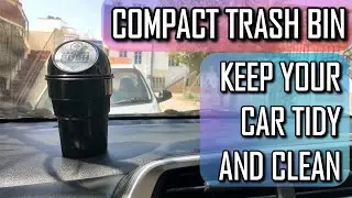 Compact Trash Bin  - Keep your car tidy & clean - TravelTECH