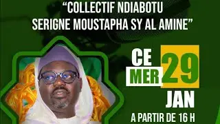 {EN DIRECT } POINT DE PRESSE COLLECTIF NDIABOTOU SERIGNE MOUSTAPHA SY AL AMINE