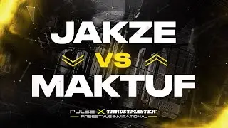 Jakze vs Maktuf | Guest @PulseFireRL |  Pulse x Thrustmaster Freestyle Invitational (Semi Finals)