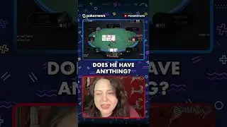 Don't Manhandle Caitlin Comeskey! #pokernews #pokerstars