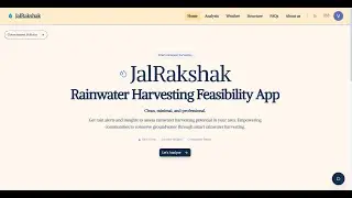 JalRakshak: The Future of Rainwater Harvesting Planning | Concept, Design & Financial Modeling