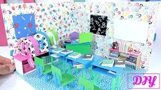 DIY Miniature Classroom and School Supplies: Back 2 School!