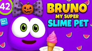 Bruno My Super Slime Pet Gameplay 🍦💜 | Funny Cute Slime Moments!