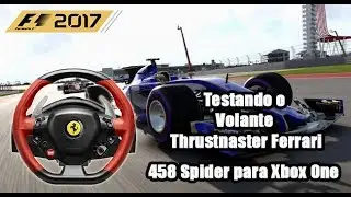 Volante Thrustmaster Ferrari 458 Spider para xbox one