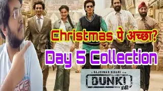 Dunki Day 5 Collection | Dunki Advance Booking Report Day 5 | Dunki Fifth Day Prediction | SRK